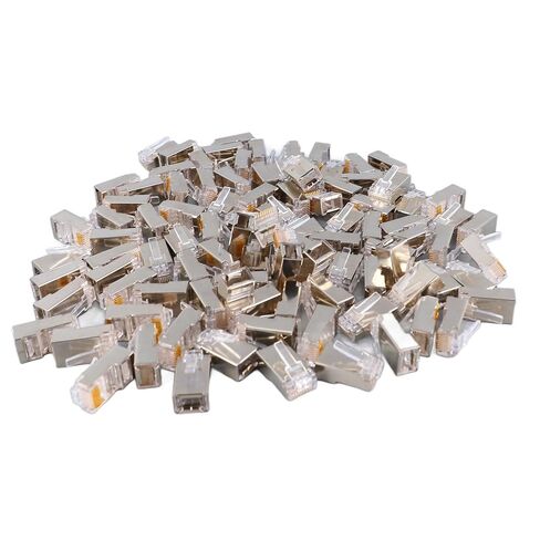 CAT6 RJ45 Shielded Connector, Durable Metal Design in Saudi Arabia