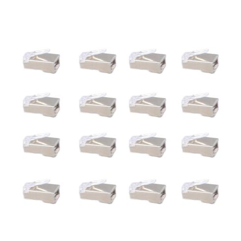 CAT6 RJ45 Shielded Connector, Durable Metal Design in Saudi Arabia