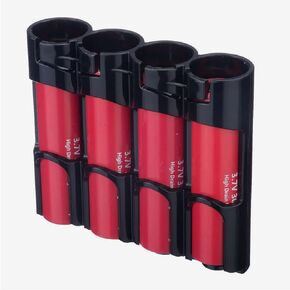Storacell SL18650TB by Powerpax SlimLine 18650 Battery Caddy, Black, Holds 4 Batteries (Not Included) in Kuwait