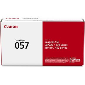 Canon 057 Genuine Black Toner Cartridge Compatible with LBP220 Series, LBP230 Series, MF440 Series, MF450 Series in Saudi Arabia