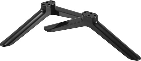 TV Stand Legs for 40Inch TVs | 2PCS Replacement TV Feet with Screws | Easy Install Plastic Mounting Brackets, Black Tabletop Base Stand(Please Check Holes Fit) in Saudi Arabia