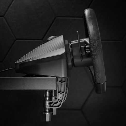 Mars Gaming MWH-RSXONE, SimRacing Steering Wheel, Zero Dead Zone and 270° Rotation, DriveSense Vibration, Shift Lever + Paddles, XL Pedals with Footrest, PC|PS3|PS4|Xbox One|Xbox Series X-S|Switch in Kuwait