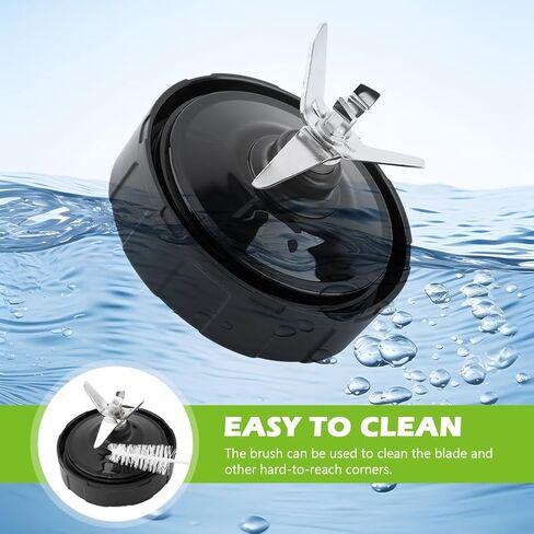 Nin-ja Blender Replacement Parts, 7 Fins Blender Blade Compatible with Nin ja BN401 BN751 BN801 BL480 BL640 NN100-30 BL2012 32oz 24oz 18oz Cup Nutri Blenders Parts in Kuwait