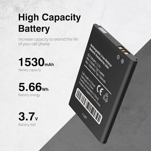 SCP-69LBPS Battery,2026 New Upgrade Replacement Battery SCP-63LBPS for Kyocera DuraXV LTE E4610 DuraXV E4520 DuraXA E4510 DuraXE E4710 E4281 in Kuwait