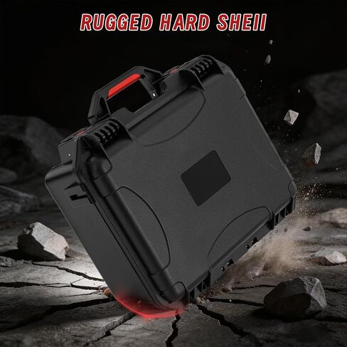 Storage Box for Milwaukee M18 M12 Battery - Waterproof & Shockproof Case in Saudi Arabia