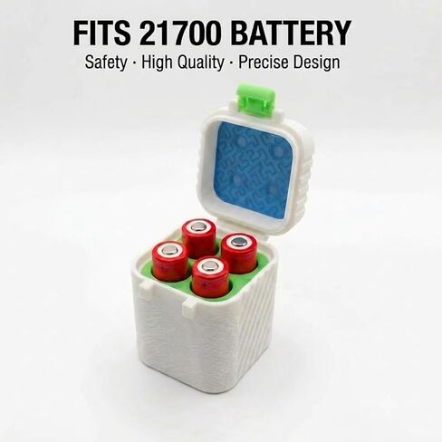 LORDSTAR Waterproof 21700 Battery Case，21700 Battery Holder，Battery Organizer Storage Case in Saudi Arabia