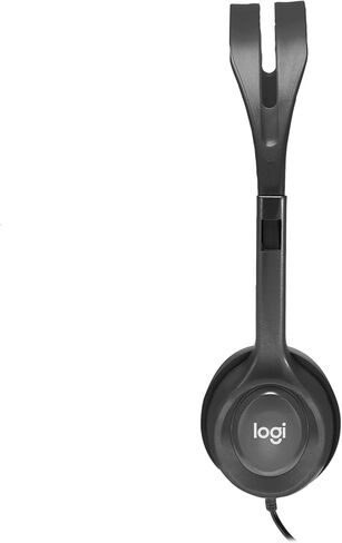 Logitech H111 Stereo Headset with 3.5 mm Audio Jack - Black in Saudi Arabia