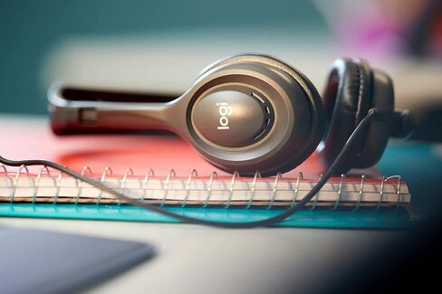 Logitech H111 Stereo Headset with 3.5 mm Audio Jack - Black in Saudi Arabia