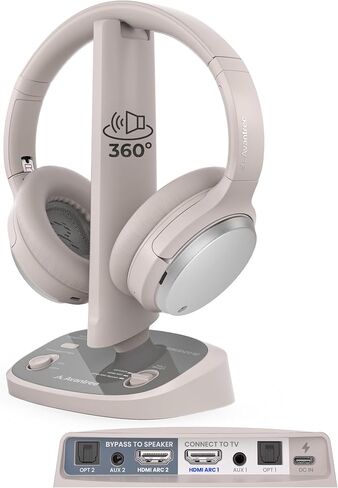 Avantree Crescendo Me - Personalized Wireless TV Headphones for Seniors in Saudi Arabia