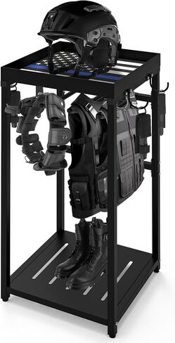 Neoaider Police Gear Rack, Police Hanger with Hooks in Saudi Arabia