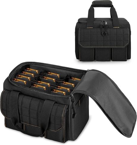 GOBUROS Tactical Rifle Mag Pouch for 15 Mags, Magazine Storage Bag Carrier in Saudi Arabia