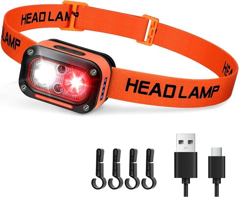 DARKBEAM Red Light Headlamp LED Rechargeable Headlamps for Night Astronomy in Kuwait