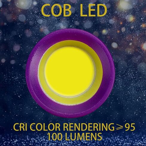 KunHe 5 Pack Plastic Small Mini LED Flashlight COB Flashlights for Kids 100 Lumen with Batteries High CRI for Bright Flash Light Kids Flashlights Christmas Gifts Stocking Stuffers in Saudi Arabia