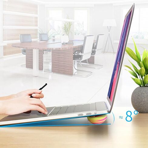 Silicone Laptop Stand Ball Cooling Feet Lightweight Anti Slip for Enhances Airflows and Ergonomic Typing Comfort in Kuwait