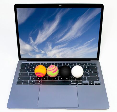 Silicone Laptop Stand Ball Cooling Feet Lightweight Anti Slip for Enhances Airflows and Ergonomic Typing Comfort in Kuwait
