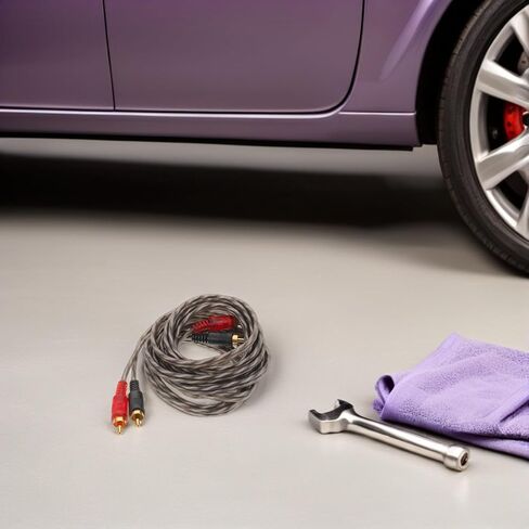 Meter Alloy Car Audio Cable for Stable Audio Transmission in Kuwait