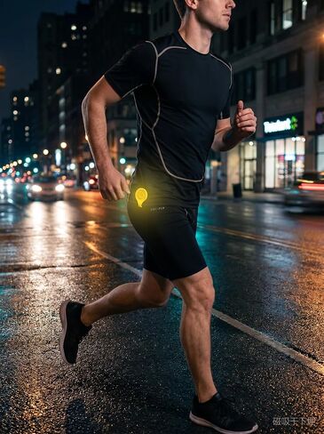 Running Reflector 2Pack 0.3oz Suede Reflective Magnet Clip, Colorful Visibility Gear for Night Cycling, Sleeves & Backpacks in Kuwait