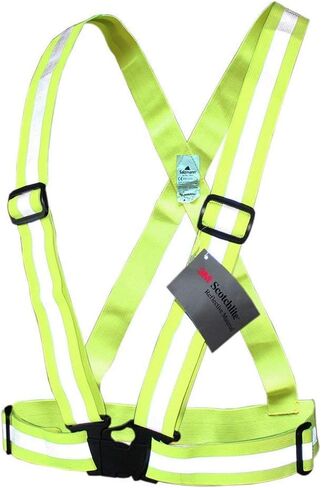 Salzmann Adults Reflective Cross Belt | Hi Vis Adjustable Safety Harness in Kuwait