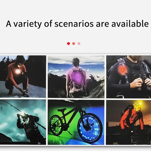 Led Safety Lamps Clips Clip On Warning Lights Runing Jogging Night Running Bike Walking Luminous Shoe Clip Light in Kuwait