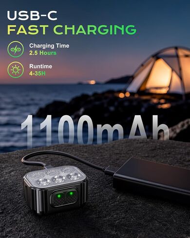 Viccux 500LM & 360° Visibility Running Lights for Runners with Waist Pack in Kuwait