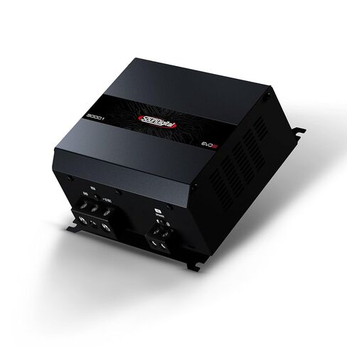 وحدة مكبر الصوت SoundDigital 3000.1 Evo 6-1 قناة 2 أوم - الفئة D - 3000 واط Rms قوة السيارة والدراجة النارية شاحنة بيك اب SUV 3.000 Wrms Sd3000.1 Sd3000.1-2 Evo6 in Kuwait