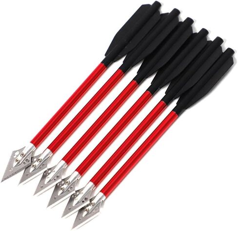 Mini Crossbow Bolts - 6.7 Inch Sharp Metal Tip Arrows for Target Practice, Hunting Game & Outdoor Fishing - Durable & Reusable Bolts for Archery Enthusiasts in Kuwait