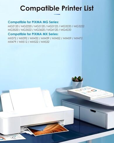 خراطيش حبر TECKKIN PG-240XL/CL-241XL بديلة لحبر الطابعة Canon 240XL 241XL Combo Pack 240 241 لحبر الطابعة PIXMA MG3620 MG3600 MG3120 TS5100 MG3220 MG3520 MG2120 MX472 (1 أسود، 1 ثلاثي الألوان) in Kuwait