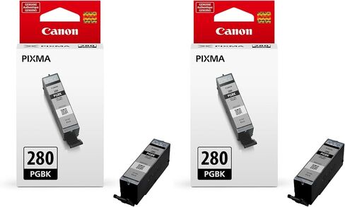 Canon PGI-280 Genuine Pigment Black Ink Tank, Compatible with TR8520, TS9120,TS8120, TS6120, TS9521C/a, TS9520/a, TS8220, TS6220, TS8320, TS6320, TS702/a, and TR8620/a Series Printers in Kuwait