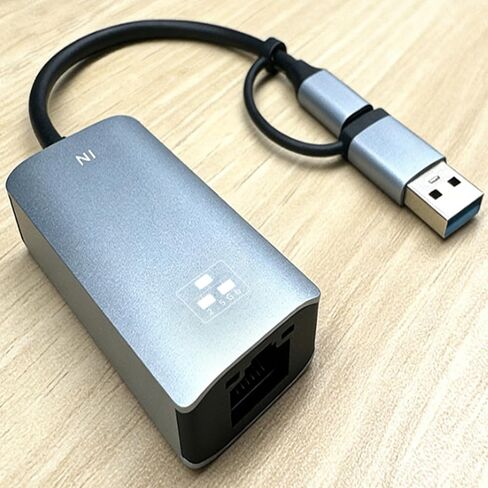 2500Mbps Ethernet Adapter Type C to RJ45 Gigabit Networking for Laptop Desktop Aluminum Ethernet in Saudi Arabia