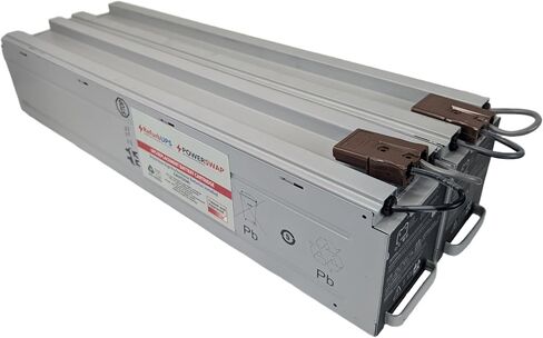 خرطوشة بطارية بديلة APC RBC140 لجهاز APC Smart-UPS SRT5000، SRT6000، SURT5000XLT، مجموعة مكونة من طبقتين للاستبدال الكامل، جاهز للتوصيل والتشغيل in Kuwait