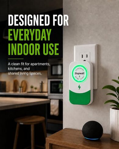 Stopwatt 8 Pack Plug-in Voltage Protector for Home Appliance, Electricity Saving Box, Surge Protection & Brownout Protection Device, Household Electronics Safe Guard in Saudi Arabia