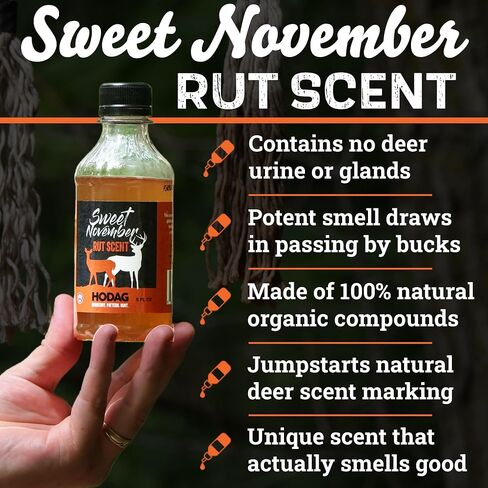 HODAG Rut Scent for Deer Hunting - Whitetail Buck Attractant 8 oz in Saudi Arabia