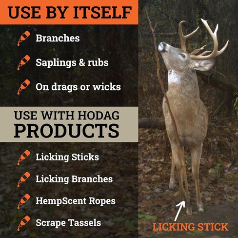 HODAG Rut Scent for Deer Hunting - Whitetail Buck Attractant 8 oz in Saudi Arabia