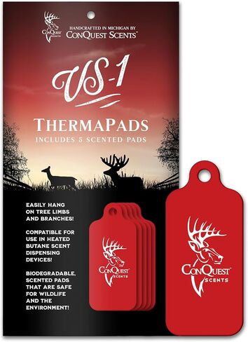 Conquest Scents ThermaPads, Deer Attractant, Hunting Scent Pads in Saudi Arabia