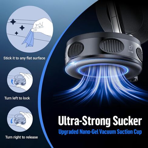 Magnetic Phone Holder for Car Dashboard Windshield Mount Strong Suction Cup in Saudi Arabia