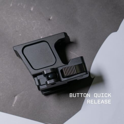 Monstrum Shrapnel Series Red Dot Riser Mount with Hypergrip QD Quick Release | Compatible with Aimpoint Micro T1/T2 Footprint in Kuwait