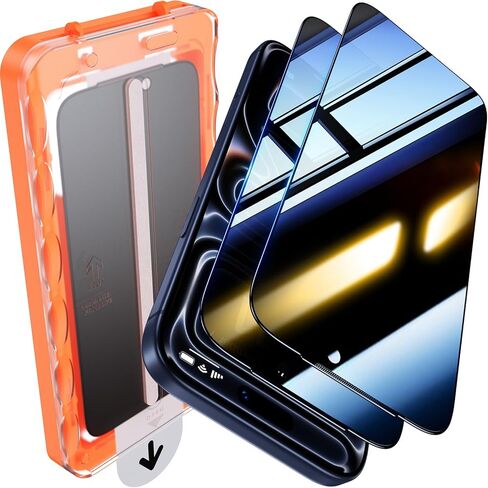 UniqueMe for iPhone 17 Pro Max Matte Screen Protector - 6.9 inch - 2 Pack in Saudi Arabia