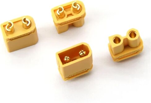 XT Series XT30 XT60 XT90 Connector Plug Bullet Welding Terminal Suit (XT60 Female,10Pcs) in Saudi Arabia