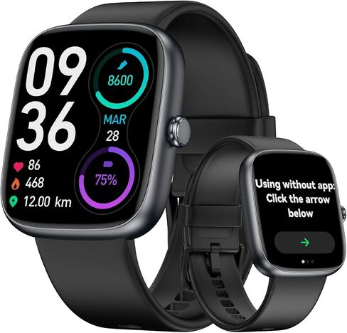 No APP No Phone Required Pedometer Watch, Senior Friendly, Step Counter in Kuwait