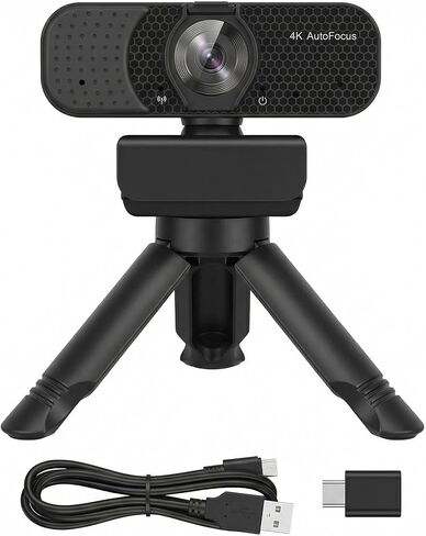 كاميرا ويب Gohero 4K مع التركيز التلقائي المزدوج PDAF والتصحيح التلقائي للضوء in Kuwait