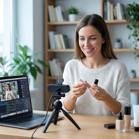كاميرا ويب Gohero 4K مع التركيز التلقائي المزدوج PDAF والتصحيح التلقائي للضوء in Kuwait