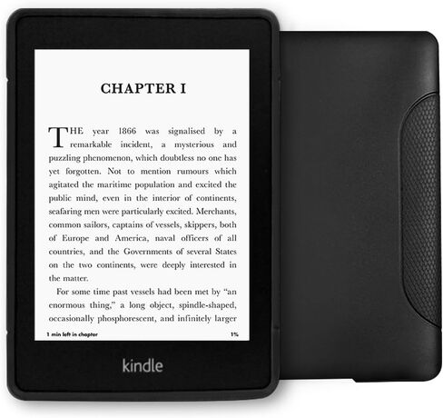 Young Me for All New Kindle E-Reader (10th Generation, 2019 Release and 8th Generation, 2016 Release) Series Case- Ultra Slim Soft Silicone Back and TPU Skin Cover/Case for Kindle E-Reader 6" Black in Kuwait