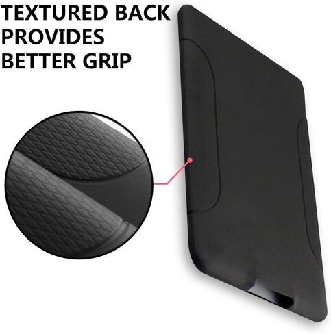 Young Me for All New Kindle E-Reader (10th Generation, 2019 Release and 8th Generation, 2016 Release) Series Case- Ultra Slim Soft Silicone Back and TPU Skin Cover/Case for Kindle E-Reader 6" Black in Kuwait