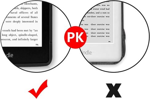 Young Me for All New Kindle E-Reader (10th Generation, 2019 Release and 8th Generation, 2016 Release) Series Case- Ultra Slim Soft Silicone Back and TPU Skin Cover/Case for Kindle E-Reader 6" Black in Kuwait