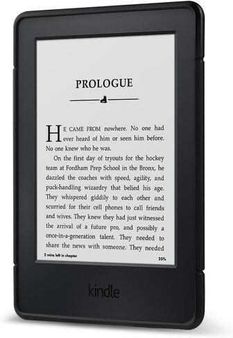 Young Me for All New Kindle E-Reader (10th Generation, 2019 Release and 8th Generation, 2016 Release) Series Case- Ultra Slim Soft Silicone Back and TPU Skin Cover/Case for Kindle E-Reader 6" Black in Kuwait