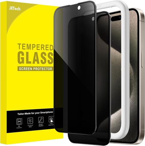 JETech Privacy Screen Protector for iPhone 11 Pro Max/Xs Max, 2-Pack in Saudi Arabia