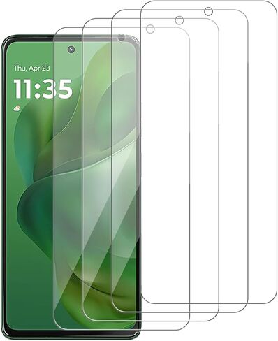 4 Pack Glass Screen Protector Compatible for Motorola Moto G Power (2026/2025) / XT2515 [9H Hardness]-HD Screen Tempered Glass, Scratch Resistant,Easy Install [Case Friendly] in Saudi Arabia
