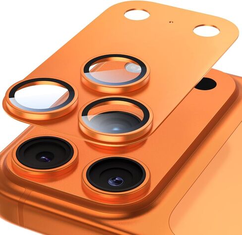 EZ-GLAZ-for iPhone 17 Pro Max Camera Lens Protector, Metal Frame with Installation Tool, Military-Grade 9H+ Tempered Glass, Full Coverage, Anti-Scratch, 12FT Shatterproof, Case-Friendly, Deep Blue, 1-Pack in Saudi Arabia