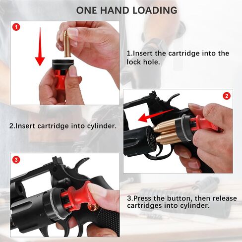 Ludex 2-Pack .38/.357 5-Shot Revolver Speed Loaders in Kuwait