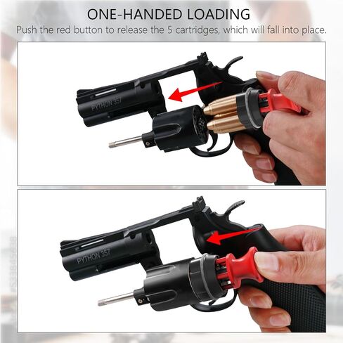 Ludex 2-Pack .38/.357 5-Shot Revolver Speed Loaders in Kuwait